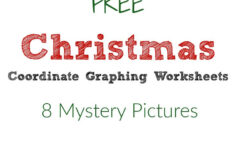 Christmas Coordinate Plane Graphing with regard to Coordinate Graphing Worksheets Christmas