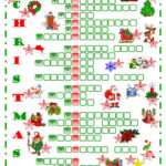 Christmas Crossword Crossword: English Esl Worksheets Pdf & Doc For Christmas Worksheets Crossword