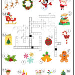 Christmas Crossword   Ezpzlearn Pertaining To Christmas Worksheets Crossword