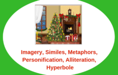 Christmas Fun With Literary Devices Packet | Katie'S Homeschool with Christmas Similes and Metaphors Worksheets