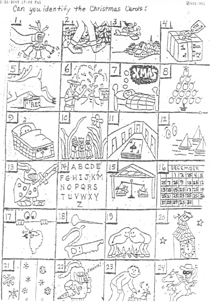 Christmas Song Worksheet Answers