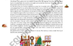 Christmas Holiday - Esl Worksheetcarlajdi with regard to Christmas Vacation Worksheet
