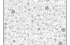 Christmas I Spy - 8 Free Printables | Printabulls regarding Christmas Search And Find Worksheets