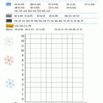 Christmas Math Activities Pertaining To Christmas Ordered Pairs Worksheets