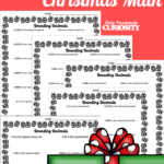 Christmas Math   Rounding Decimals   Only Passionate Curiosity Inside Christmas Rounding Worksheets