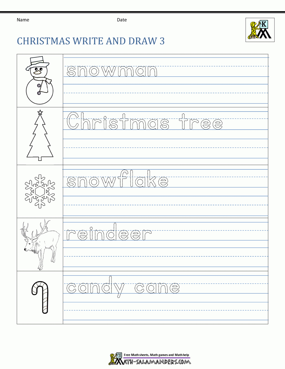 Christmas Math Worksheets For Kindergarten pertaining to Christmas Themed Worksheets For Kindergarten