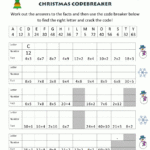 Christmas Math Worksheets (Harder) Intended For Christmas Worksheets For 6th Grade