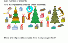 Christmas Math Worksheets in Christmas Tree Guidance Worksheet