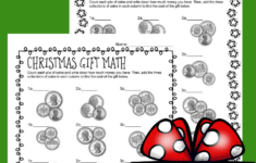 Christmas Money Math - Counting And Adding Coins - Only Passionate intended for Christmas Money Math Worksheets