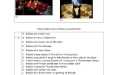 Christmas Movie: Robbie The Reindeer…: English Esl Worksheets Pdf regarding Christmas Movie Worksheets