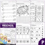 Christmas Nativity Preschool Worksheets And Activities No Prep With Regard To Christmas Nativity Worksheets