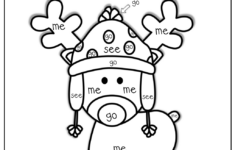 Christmas No Prep Packet (Kindergarten) with Christmas Sight Words Worksheets