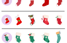Christmas Pattern Worksheets Preschoolers Archives - About Preschool throughout Christmas Pattern Worksheets For Preschoolers