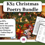 Christmas Poetry Ks2 Lesson Bundle   Primary Texts English Intended For Christmas Poetry Worksheets