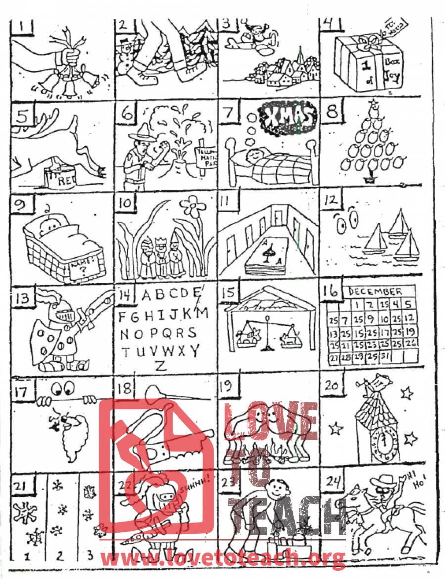 Christmas Rebus Puzzles (Printable, With Answers) | Lovetoteach pertaining to Christmas Music Puzzles Worksheets