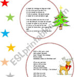 Christmas Rhymes   Esl Worksheetserennablack For Christmas Rhyming Worksheet