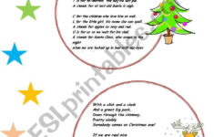Christmas Rhymes - Esl Worksheetserennablack within Christmas Rhyming Worksheets