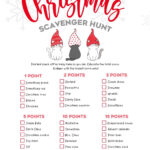 Christmas Scavenger Hunt Printable, Printable Christmas Games, Christmas  Games For Kids, Family Christmas Game, Virtual Christmas Games For Christmas Scavenger Hunt Worksheet