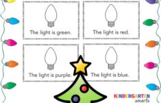 Christmas Sight Word Book With A Freebie - Kindergarten Smarts pertaining to Christmas Sight Words Worksheets