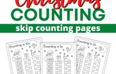 Christmas Skip Counting → Royal Baloo for Christmas Skip Counting Worksheets