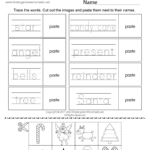 Christmas Spelling Worksheet   Free Printable, Digital, & Pdf In Christmas Writing Worksheets For Kindergarten