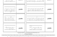 Christmas Spelling Worksheet - Free Printable, Digital, &amp; Pdf in Christmas Writing Worksheets For Kindergarten