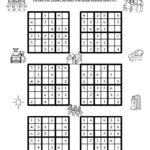 Christmas Sudoku • Beeloo Printable Crafts And Activities For Kids Throughout Christmas Sudoku Worksheet