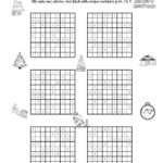 Christmas Themed Sudoku Puzzles • Beeloo Printable Crafts And Pertaining To Christmas Sudoku Worksheet