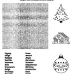 Christmas Themed Word Searches • Beeloo Printable Crafts And Within Christmas Word Search Printable Worksheets