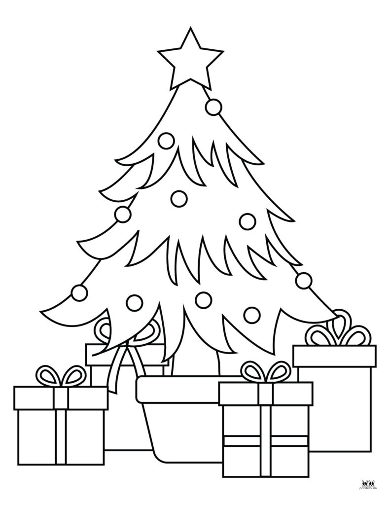 Christmas Tree Coloring Pages &amp;amp; Templates - 22 Free Printables within Christmas Tree Coloring Worksheet