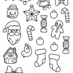 Christmas Tree Decoration – Printable Cut And Paste Worksheets For Inside Christmas Tree Decoration Worksheet