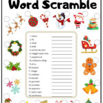 Christmas Word Scramble 2   Ezpzlearn Inside Christmas Scramble Worksheet