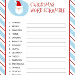 Christmas Word Scrambles   15 Free Printables | Printabulls Inside Christmas Unscramble Worksheets For Adults