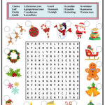 Christmas Word Search 2   Ezpzlearn Intended For Christmas Worksheets Word Search