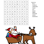 Christmas Word Search (Free Printable Pdf Puzzles) – Diy Projects In Christmas Word Search Printable Worksheets