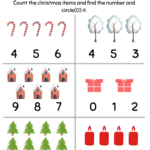 Christmas Worksheet For Preschool Archives   Page 4 Of 6   About With Regard To Christmas Missing Number Worksheets