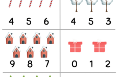 Christmas Worksheet For Preschool Archives - Page 4 Of 6 - About with regard to Christmas Missing Number Worksheets