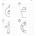 Christmas Worksheet   Symmetry Drawing | Planerium Throughout Christmas Symmetry Worksheets