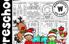 Christmas Worksheets For Preschool - Planning Playtime within Christmas Theme Preschool Worksheets