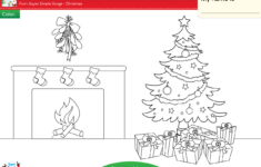 Decorate The Christmas Tree Worksheet - Color - Super Simple in Christmas Tree Decoration Worksheet