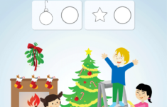 Decorate The Christmas Tree Worksheet - Count &amp; Color - Super Simple inside Christmas Tree Decoration Worksheet