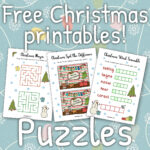 Free Christmas Printables – Puzzles | Mama Geek Within Christmas Puzzles Worksheets