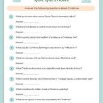 Free, Editable Christmas Worksheet Templates | Canva Regarding Christmas Quiz Worksheet