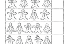 Free Printable Christmas Cookie Patterns Worksheet with Christmas Pattern Worksheets For Preschoolers