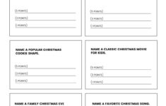 Free Printable Christmas Games {4 Freebies} | Lil' Luna in Christmas Party Worksheet Games
