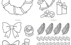 Free Printable Christmas Wreath Craft – Easy For Kids - Christmas pertaining to Christmas Wreath Worksheet
