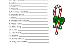Free Printable Games For Adults throughout Christmas Party Worksheet Games