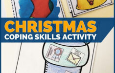 Holiday Coping Skills Activity: Coping Skills Craft For Christmas intended for Coping Skills Christmas Counseling Worksheets Free