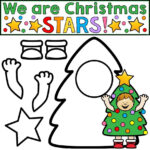 I Am A Christmas Star: Christmas Craft   Top Teacher Inside Christmas Star Worksheet