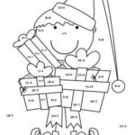 Multiplication Coloring Worksheets Christmas Pertaining To Christmas Math Multiplication Worksheet